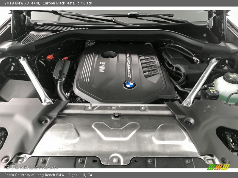 Carbon Black Metallic / Black 2019 BMW X3 M40i