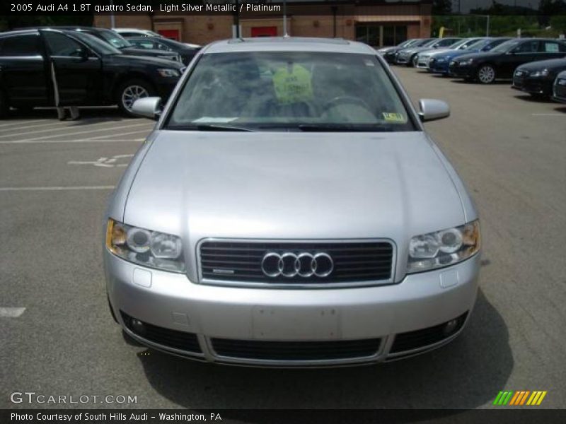 Light Silver Metallic / Platinum 2005 Audi A4 1.8T quattro Sedan