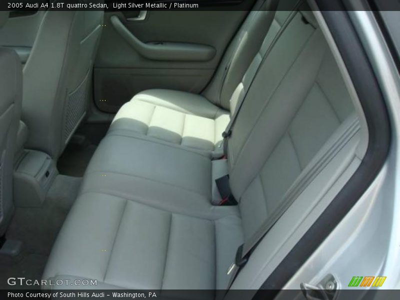 Light Silver Metallic / Platinum 2005 Audi A4 1.8T quattro Sedan