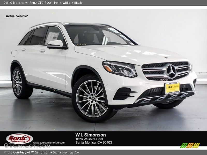 Polar White / Black 2019 Mercedes-Benz GLC 300