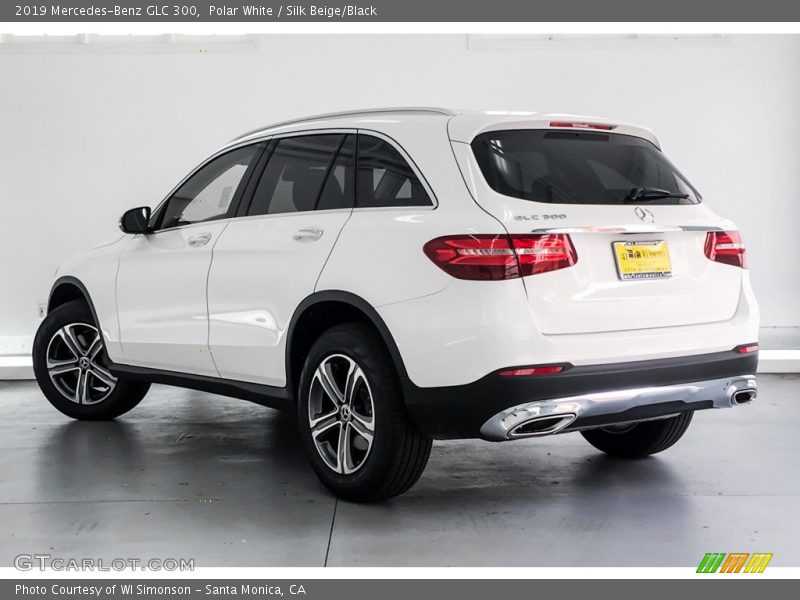 Polar White / Silk Beige/Black 2019 Mercedes-Benz GLC 300