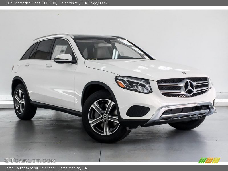 Polar White / Silk Beige/Black 2019 Mercedes-Benz GLC 300