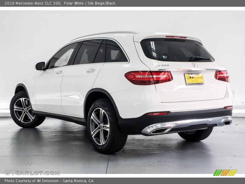 Polar White / Silk Beige/Black 2019 Mercedes-Benz GLC 300