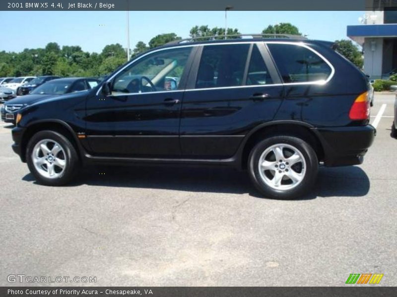 Jet Black / Beige 2001 BMW X5 4.4i