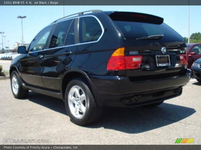 Jet Black / Beige 2001 BMW X5 4.4i
