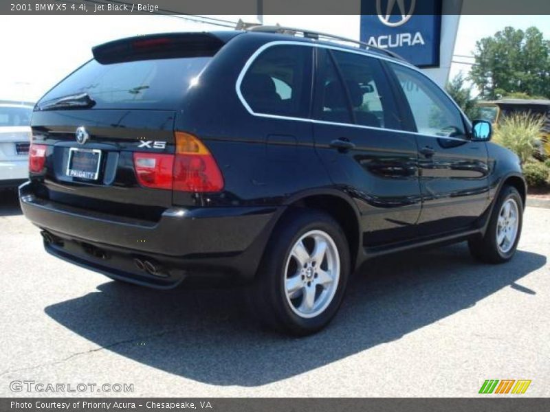Jet Black / Beige 2001 BMW X5 4.4i