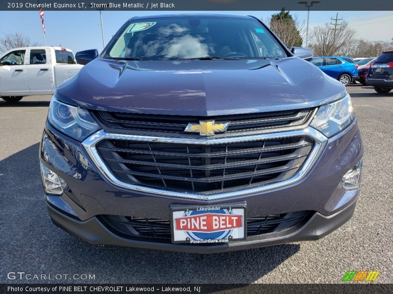 Storm Blue Metallic / Jet Black 2019 Chevrolet Equinox LT