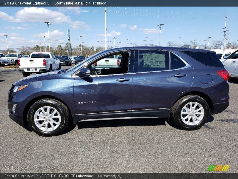 Storm Blue Metallic / Jet Black 2019 Chevrolet Equinox LT