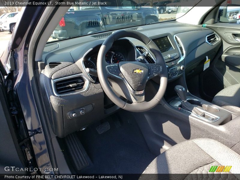 Storm Blue Metallic / Jet Black 2019 Chevrolet Equinox LT