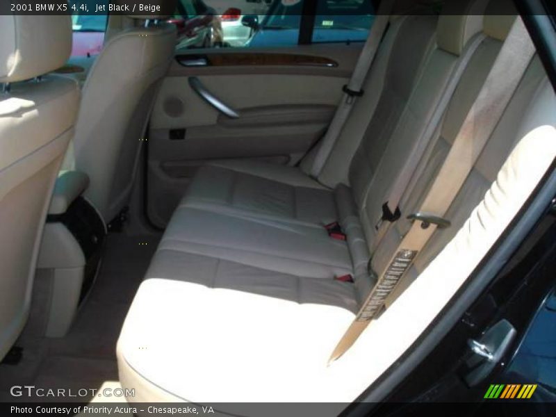 Jet Black / Beige 2001 BMW X5 4.4i
