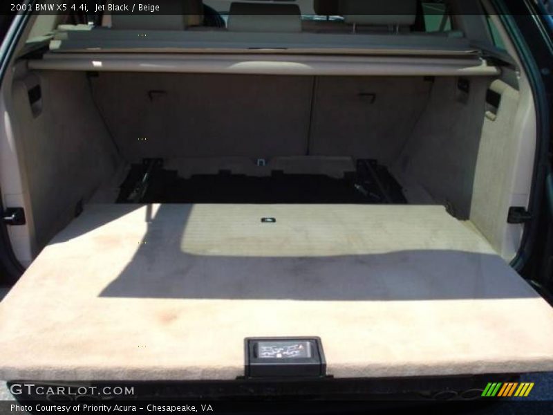 Jet Black / Beige 2001 BMW X5 4.4i