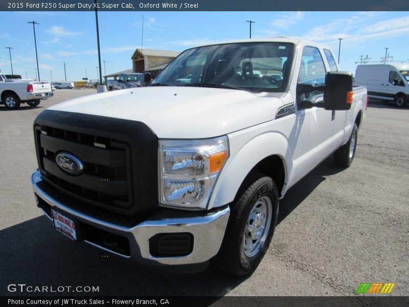 Oxford White / Steel 2015 Ford F250 Super Duty XL Super Cab
