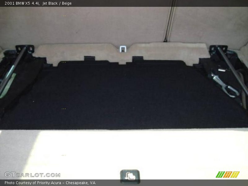 Jet Black / Beige 2001 BMW X5 4.4i