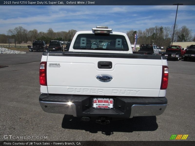 Oxford White / Steel 2015 Ford F250 Super Duty XL Super Cab