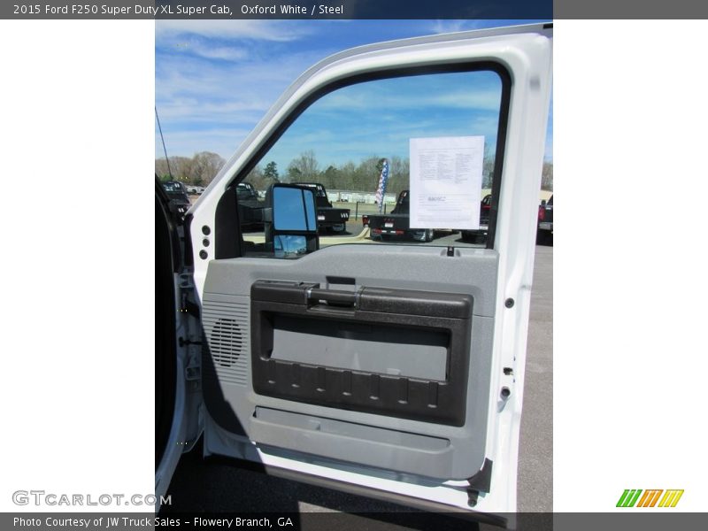 Oxford White / Steel 2015 Ford F250 Super Duty XL Super Cab