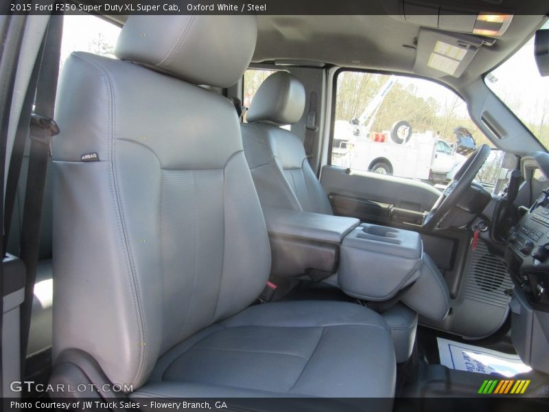 Oxford White / Steel 2015 Ford F250 Super Duty XL Super Cab