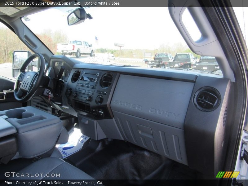 Oxford White / Steel 2015 Ford F250 Super Duty XL Super Cab