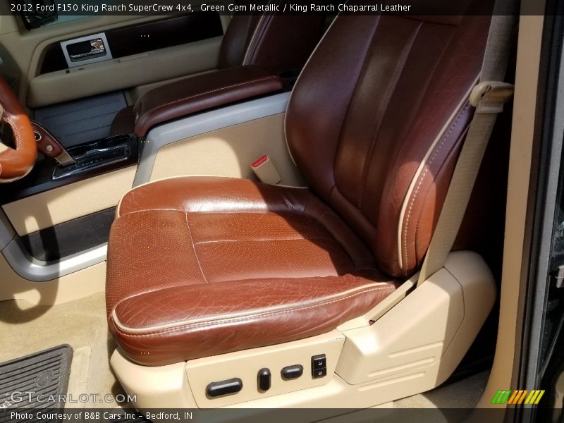 Green Gem Metallic / King Ranch Chaparral Leather 2012 Ford F150 King Ranch SuperCrew 4x4