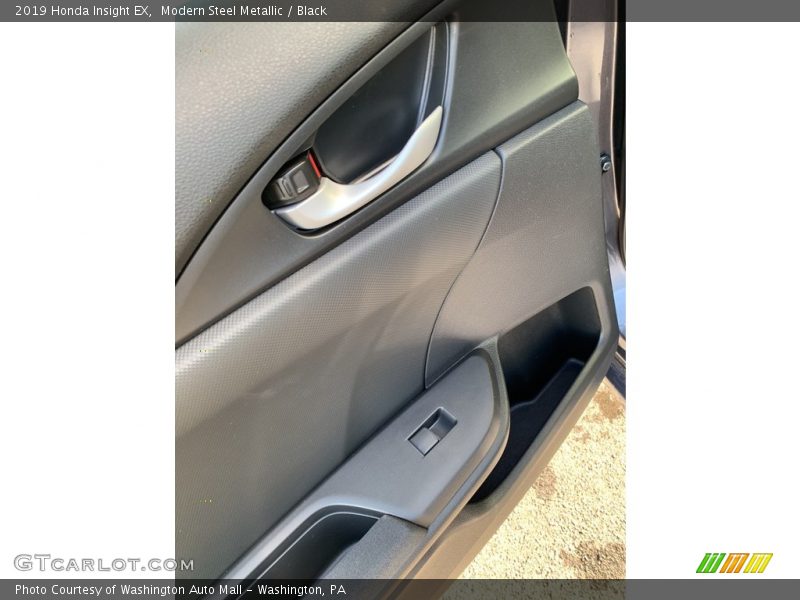 Modern Steel Metallic / Black 2019 Honda Insight EX