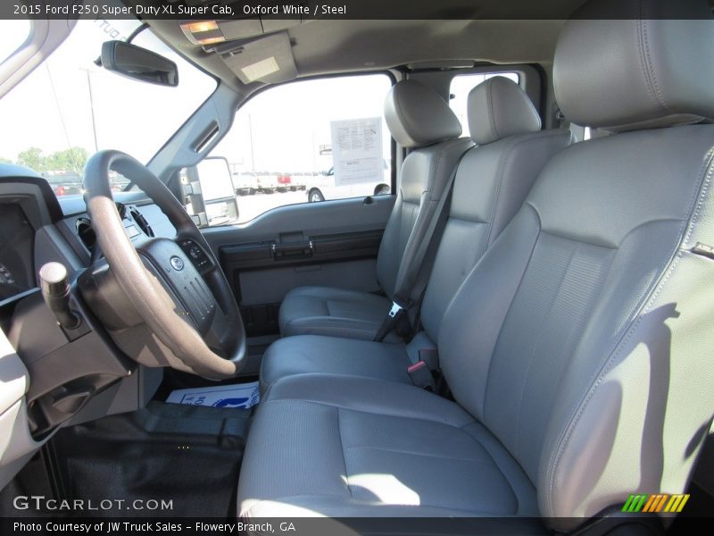 Oxford White / Steel 2015 Ford F250 Super Duty XL Super Cab
