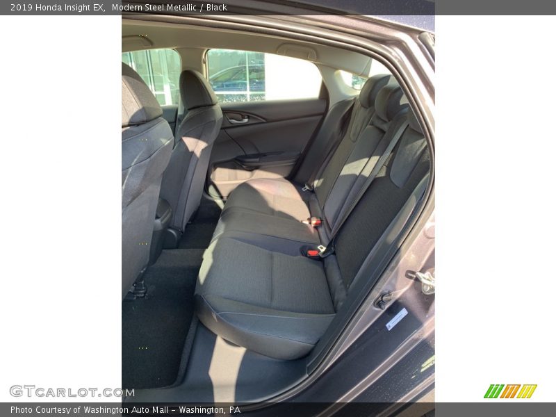 Modern Steel Metallic / Black 2019 Honda Insight EX