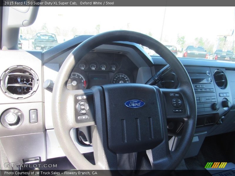 Oxford White / Steel 2015 Ford F250 Super Duty XL Super Cab