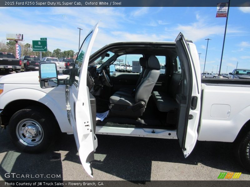 Oxford White / Steel 2015 Ford F250 Super Duty XL Super Cab