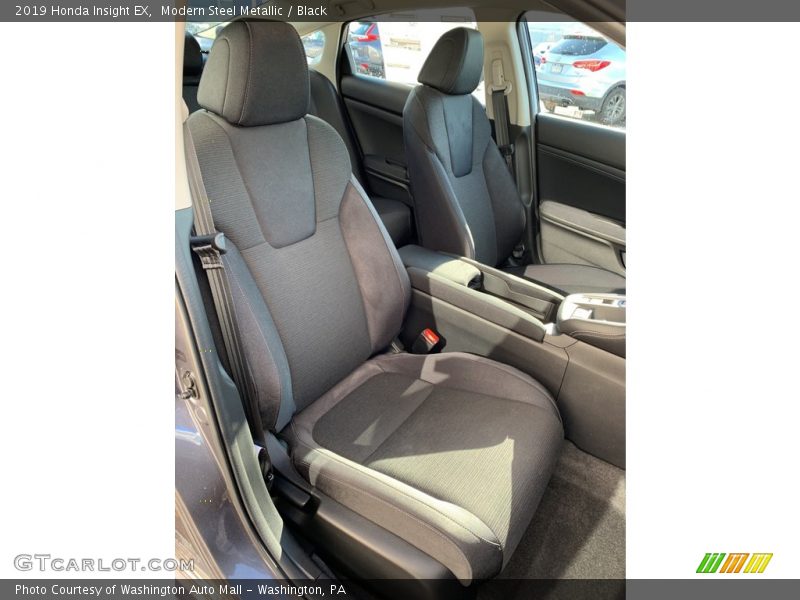 Modern Steel Metallic / Black 2019 Honda Insight EX
