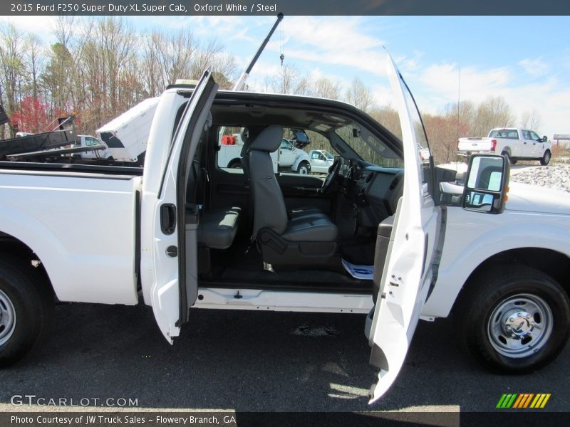 Oxford White / Steel 2015 Ford F250 Super Duty XL Super Cab