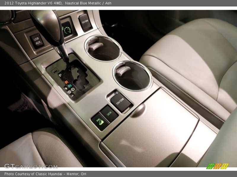 Nautical Blue Metallic / Ash 2012 Toyota Highlander V6 4WD