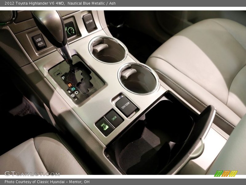 Nautical Blue Metallic / Ash 2012 Toyota Highlander V6 4WD