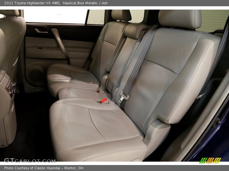 Nautical Blue Metallic / Ash 2012 Toyota Highlander V6 4WD