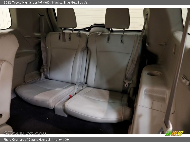Nautical Blue Metallic / Ash 2012 Toyota Highlander V6 4WD