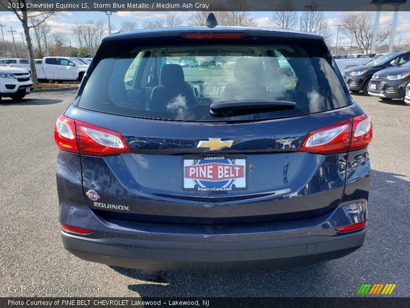 Storm Blue Metallic / Medium Ash Gray 2019 Chevrolet Equinox LS