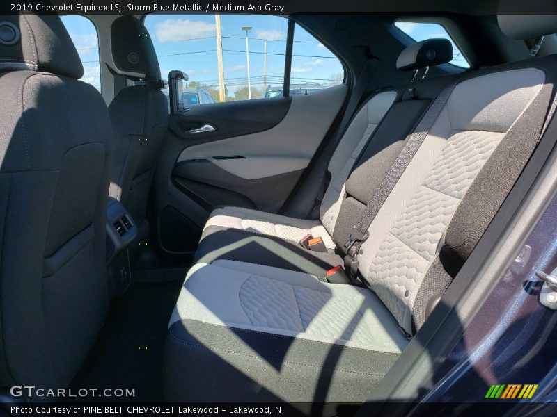 Storm Blue Metallic / Medium Ash Gray 2019 Chevrolet Equinox LS