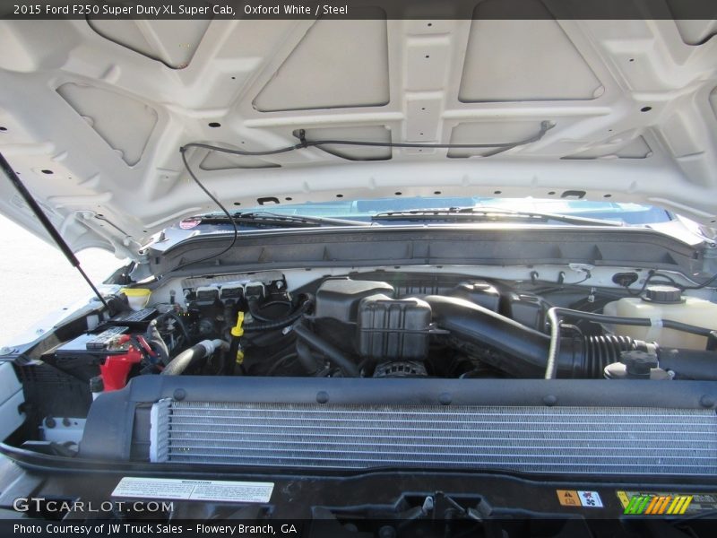 Oxford White / Steel 2015 Ford F250 Super Duty XL Super Cab