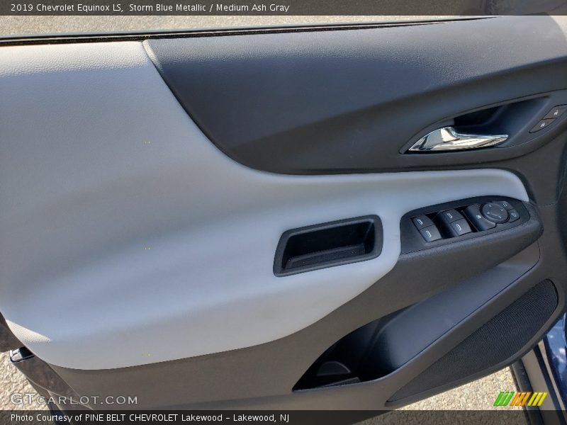 Storm Blue Metallic / Medium Ash Gray 2019 Chevrolet Equinox LS
