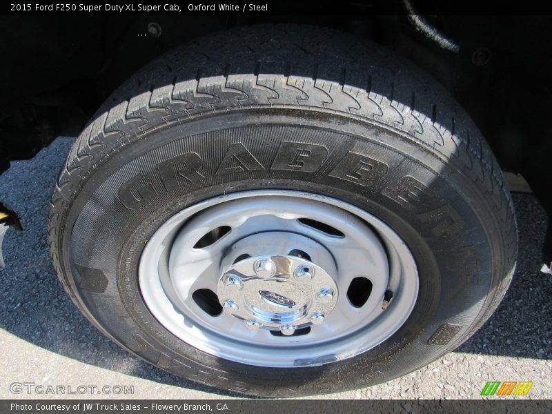 Oxford White / Steel 2015 Ford F250 Super Duty XL Super Cab