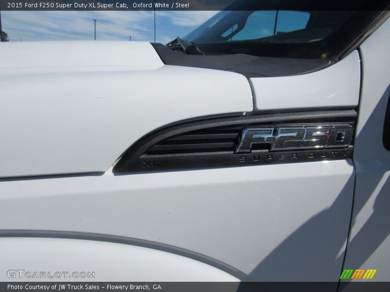 Oxford White / Steel 2015 Ford F250 Super Duty XL Super Cab