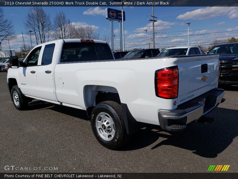 Summit White / Dark Ash/Jet Black 2019 Chevrolet Silverado 2500HD Work Truck Double Cab