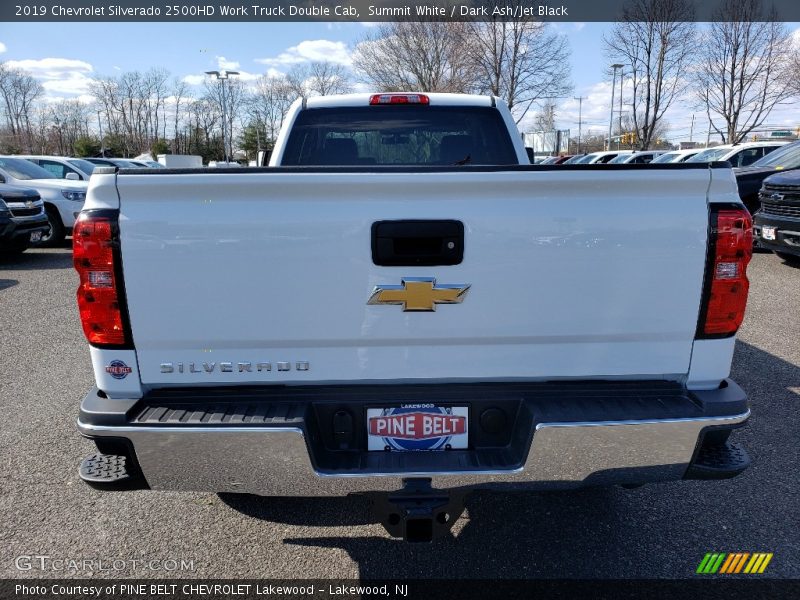 Summit White / Dark Ash/Jet Black 2019 Chevrolet Silverado 2500HD Work Truck Double Cab