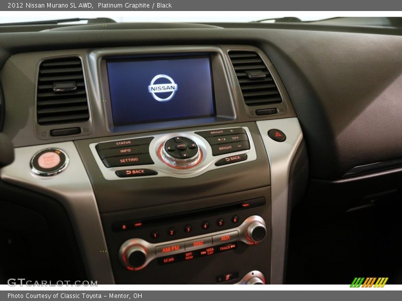 Platinum Graphite / Black 2012 Nissan Murano SL AWD