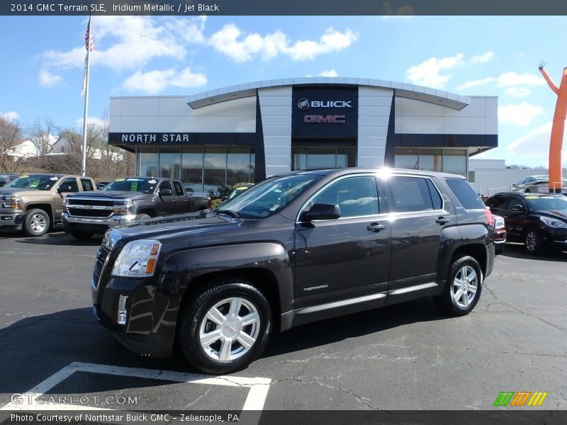 Iridium Metallic / Jet Black 2014 GMC Terrain SLE