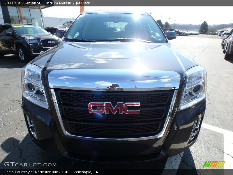 Iridium Metallic / Jet Black 2014 GMC Terrain SLE