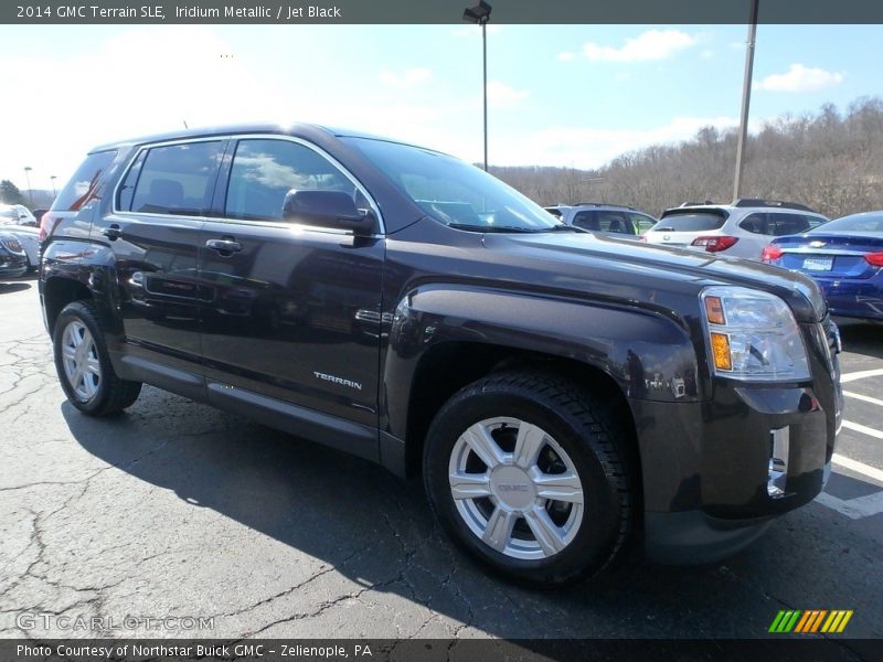 Iridium Metallic / Jet Black 2014 GMC Terrain SLE