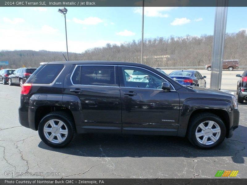 Iridium Metallic / Jet Black 2014 GMC Terrain SLE