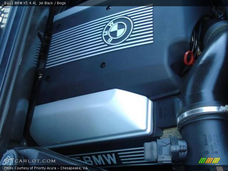 Jet Black / Beige 2001 BMW X5 4.4i
