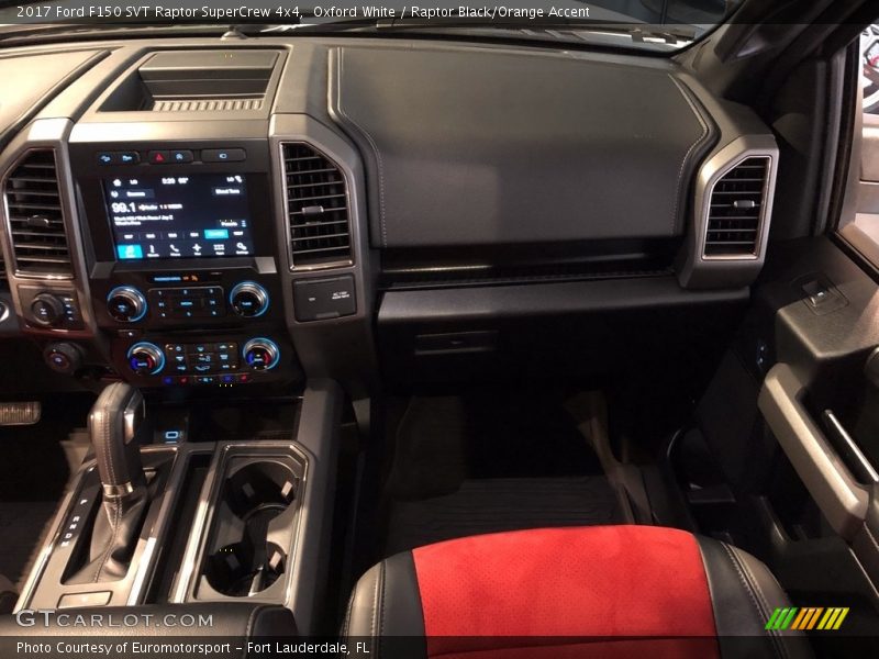 Oxford White / Raptor Black/Orange Accent 2017 Ford F150 SVT Raptor SuperCrew 4x4