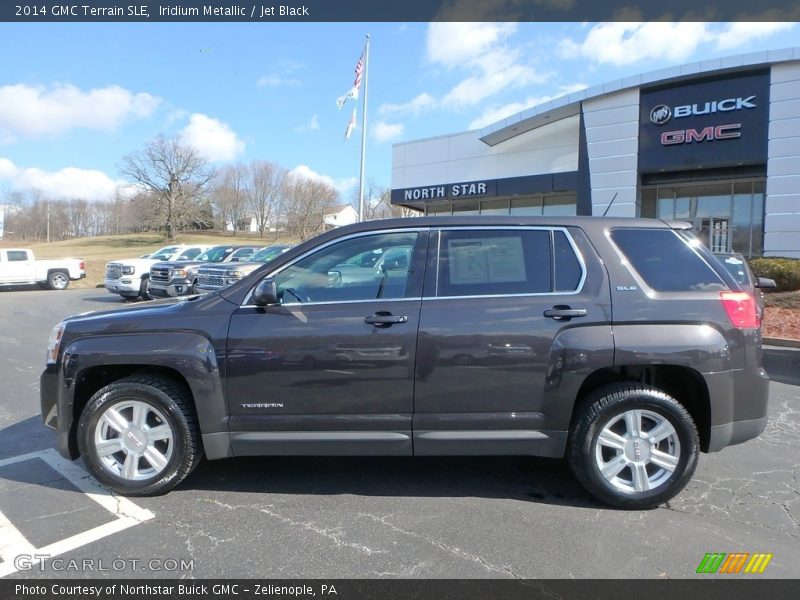 Iridium Metallic / Jet Black 2014 GMC Terrain SLE