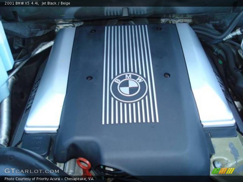 Jet Black / Beige 2001 BMW X5 4.4i